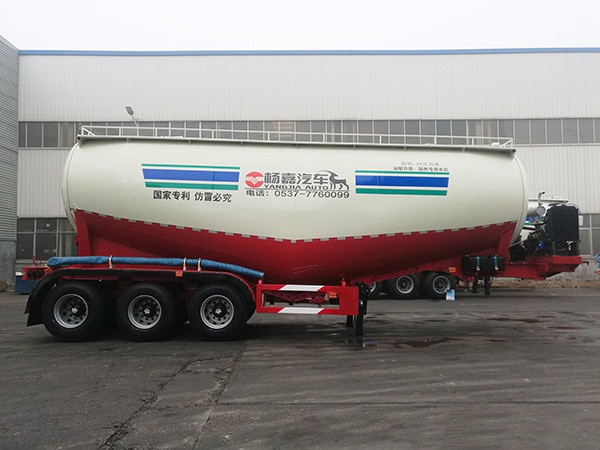 LHL9409GFLA type low density powder material transport semi-trailer